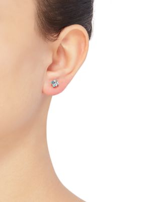 Lab-Grown Emerald Stud Earrings (1 ct. t.w.) in 14k Gold