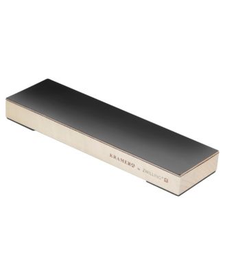 Zwilling - Kramer by  J.A. Henckels Hardwood Stropping Block with Leather Stropping