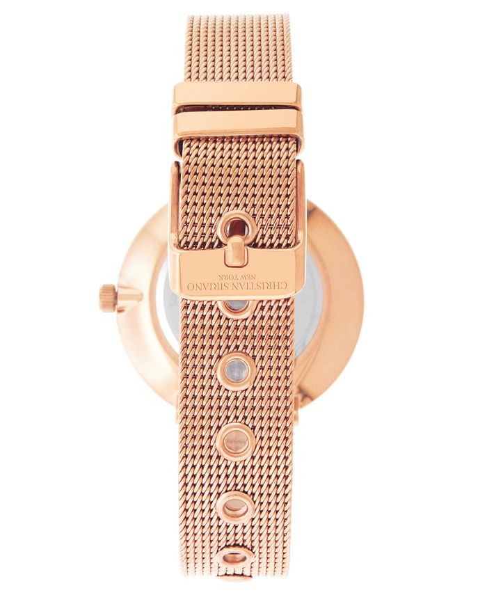 Christian Siriano New York Christian Siriano Women's Analog Rosegold