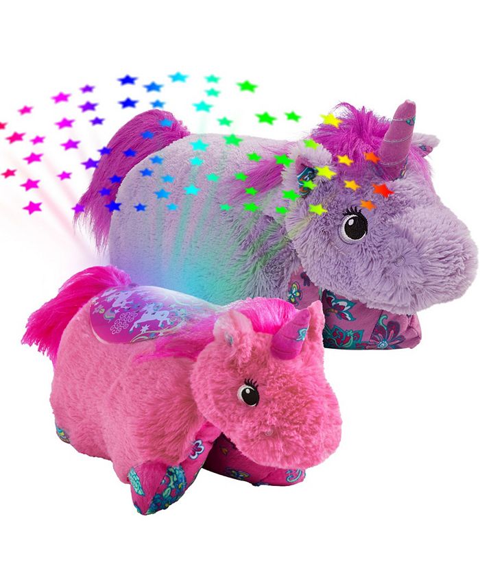 Pillow Pets Unicorn Sleeptime Lite Slumber Pack Plush Toy Macy's