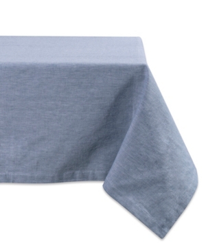 Solid Chambray Tablecloth 60