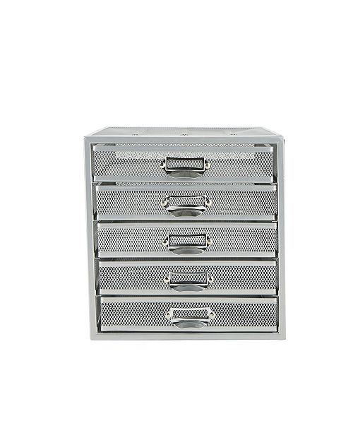 Mind Reader 5 Drawer Storage Cabinet Heavy Duty Multi Reviews
