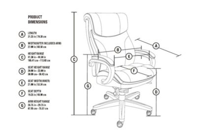Bellamy Executive Office Chair