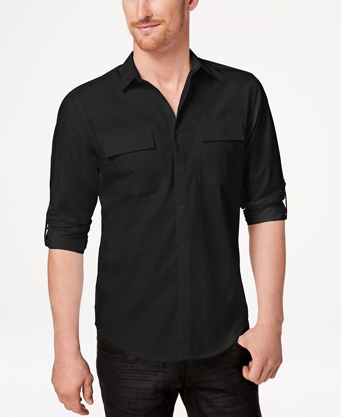 INC International Concepts INC Men's Utility Shirt, Created for Macy's
