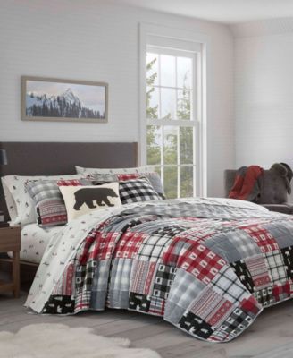 Revman Industries Eddie Bauer Mount Baker Quilt Set, Full/Queen