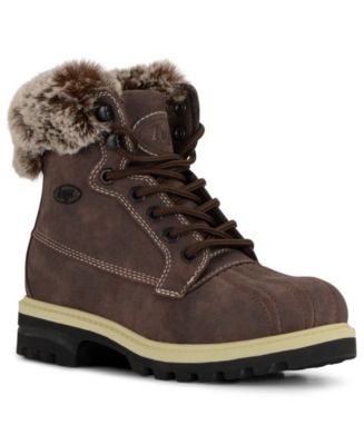 Lugz Boots Lugz Mallard Fur Boot - 6 Inch Duck Toe Hiker  display picture 1