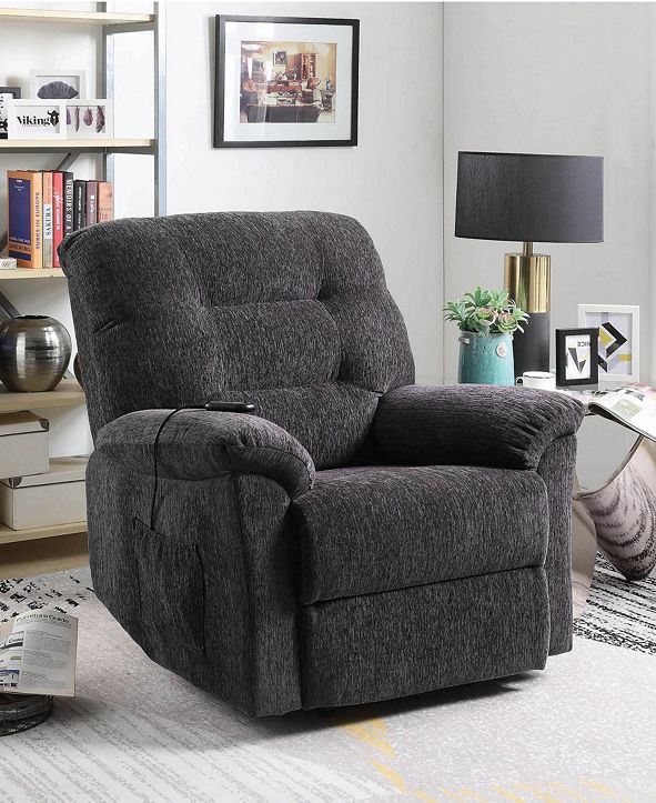 Macy's Coaster Home Furnishings Upholstered Power Lift Recliner