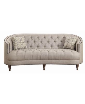 Coaster Home Furnishings Avonlea Sofa with Button Tufting