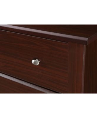 Crescent 6 Drawer Double Dresser