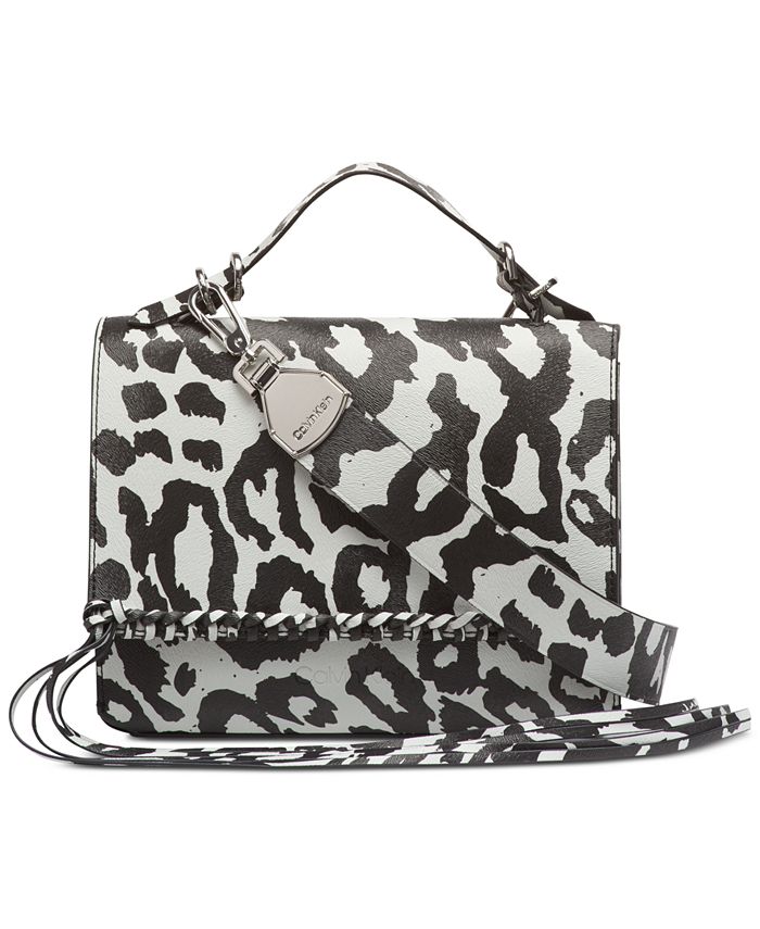 Calvin Fringe Crossbody & Reviews - Handbags Accessories Macy's