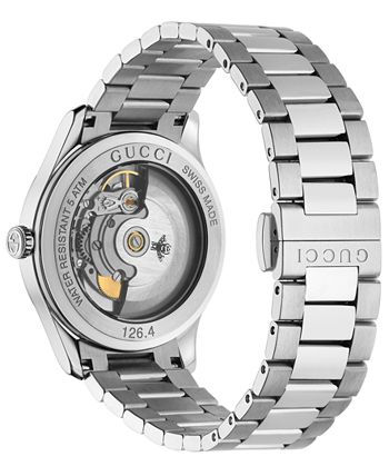 Gucci - Unisex Swiss Automatic Stainless Steel Bracelet Watch 38mm