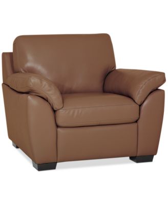 Lothan 41" Leather Chair