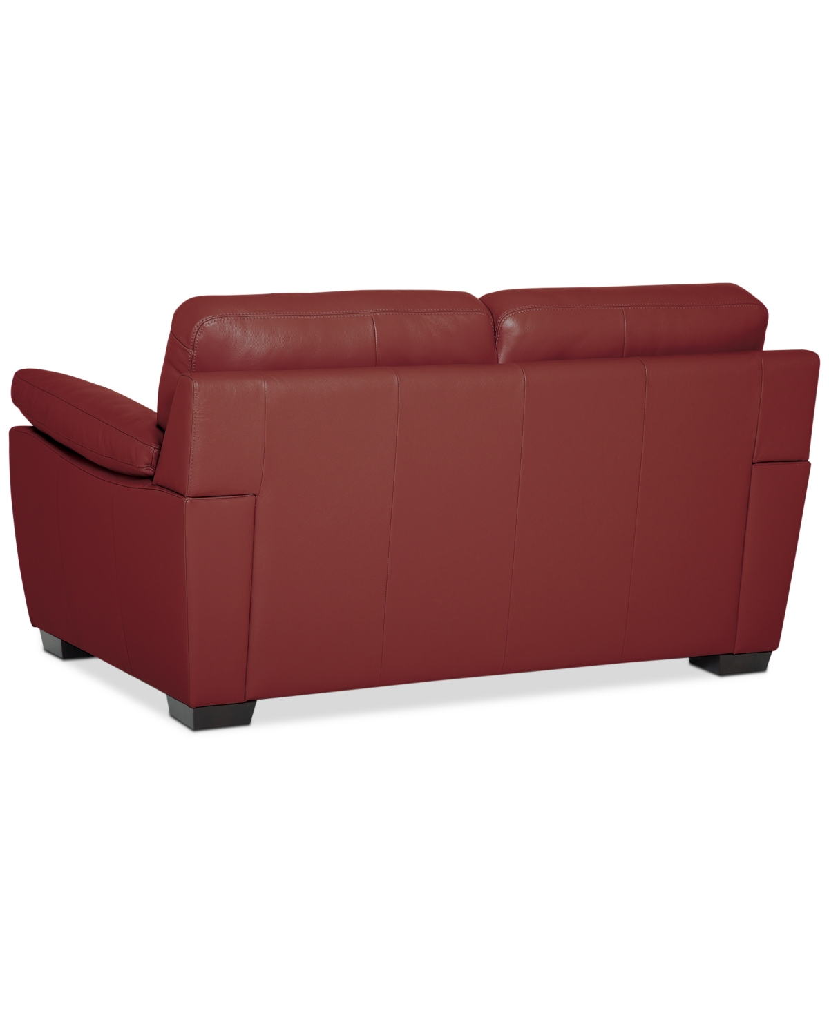 Lothan Leather Loveseat, Created for Macy's