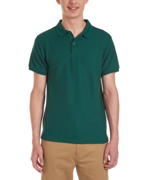 Nautica Young Men Short Sleeve Double Pique Polo