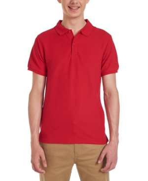 Nautica Young Men Short Sleeve Double Pique Polo