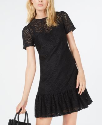 michael kors black dress macys