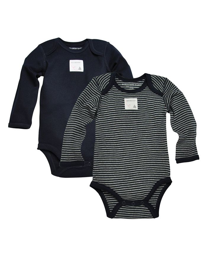 Burt's Bees Baby Organic Cotton Set of 2 Bee Essentials Long Sleeve