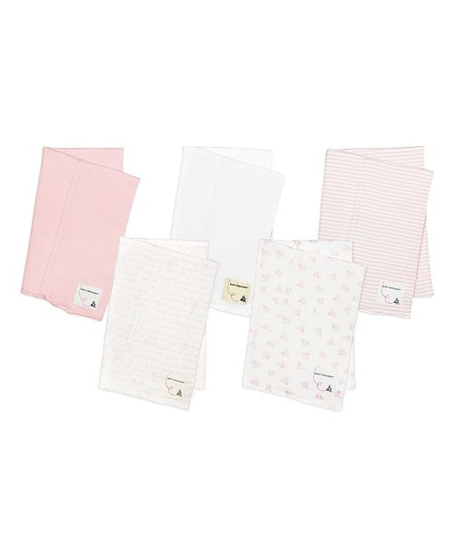 Burt S Bees Baby Organic Cotton 5 Pack Burp Cloth Reviews All