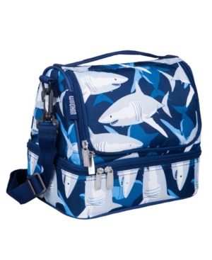 Wildkin Sharks Two Compartment Lunch Bag