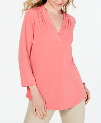 macys petite charter club tops