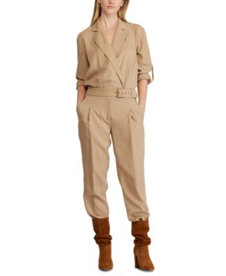 ralph lauren twill jumpsuit