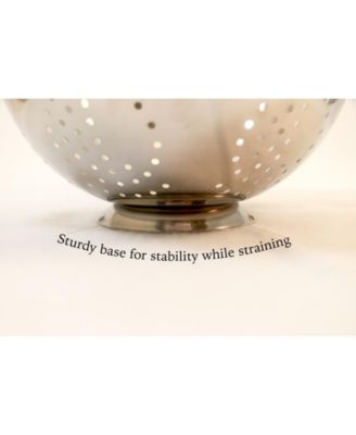 Cook Pro Cookpro 5 Qt Stainless Steel Colander with Oversized Handles