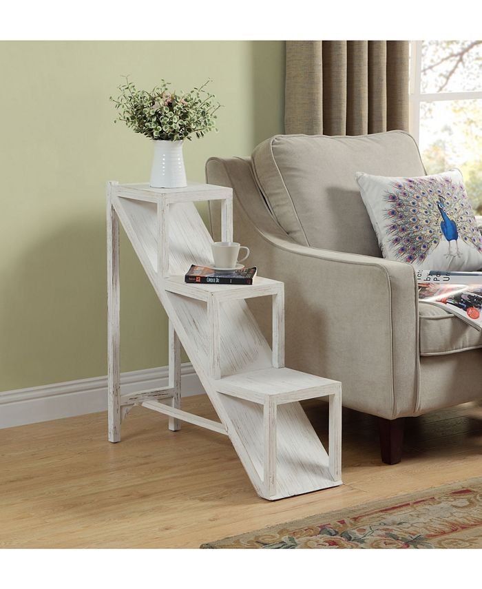Coast to Coast Stair Step Side Table - Macy's