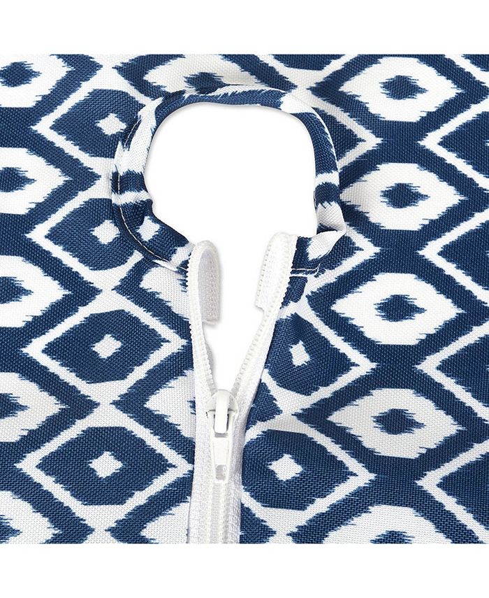 Design Imports Outdoor Table Runner with Zipper 14" x 72" Macy's