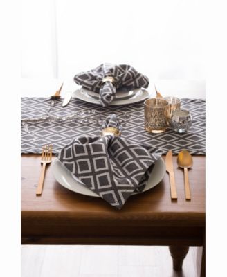 Design Imports Herringbone Napkin Set of 6