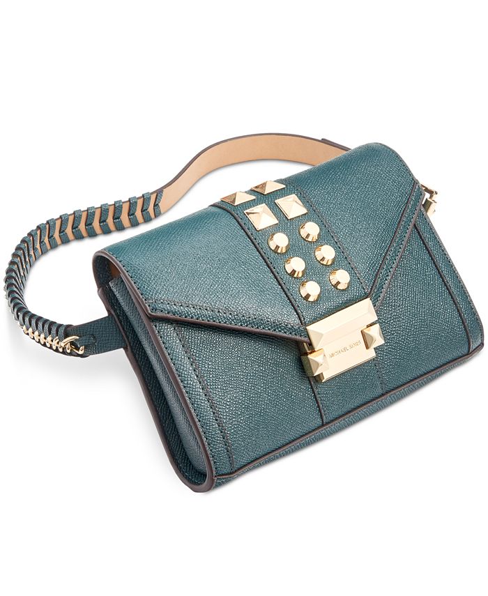 Michael Kors Studded Leather Belt Bag & Reviews - Handbags & Accessories -  Macy's