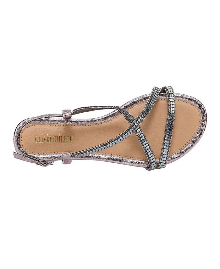 Olivia Miller Hallandale Embellished Sandals & Reviews - Sandals ...