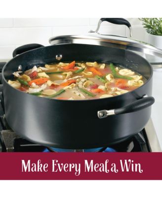 Advanced Home Hard-Anodized 7.5-Qt. Nonstick Wide Stockpot 