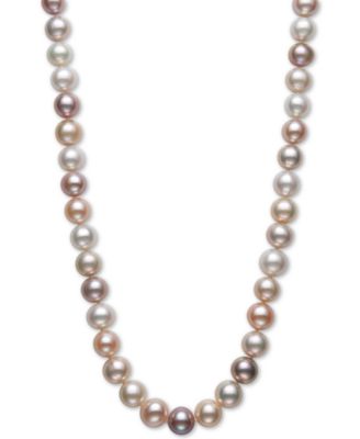 Belle de Mer Cultured Freshwater Pearl (9-1/2mm) Collar 18