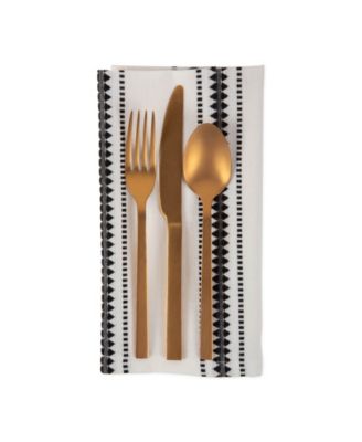 Zig Dobby Stripe Napkin Set of 6