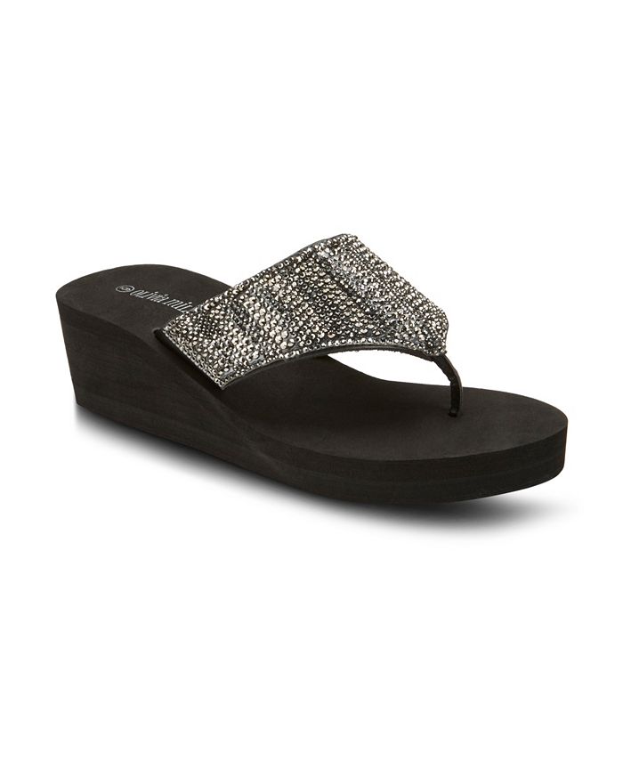 Olivia Miller Sole Survivor Wedge Sandals & Reviews - Sandals - Shoes ...
