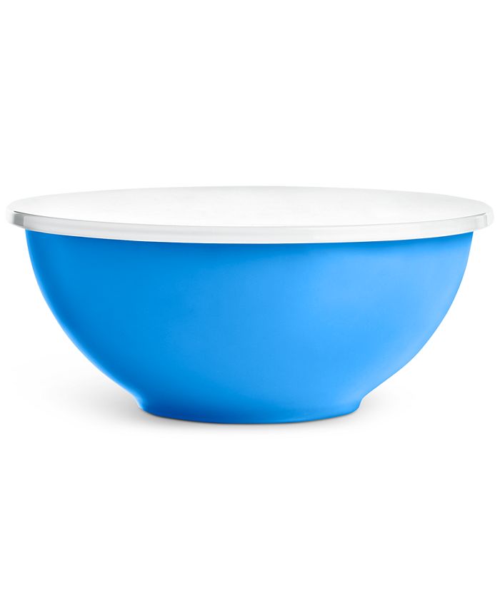 Martha Stewart Collection 8Pc. Blue Melamine Food Storage Bowl Set