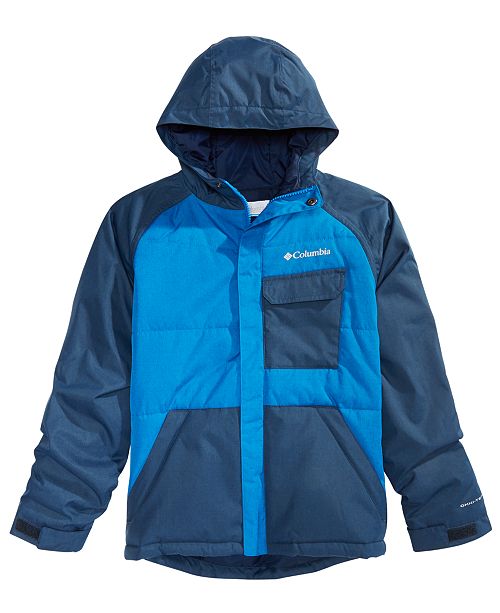 Columbia Big Boys Casual Slopes Hooded Jacket Reviews Coats