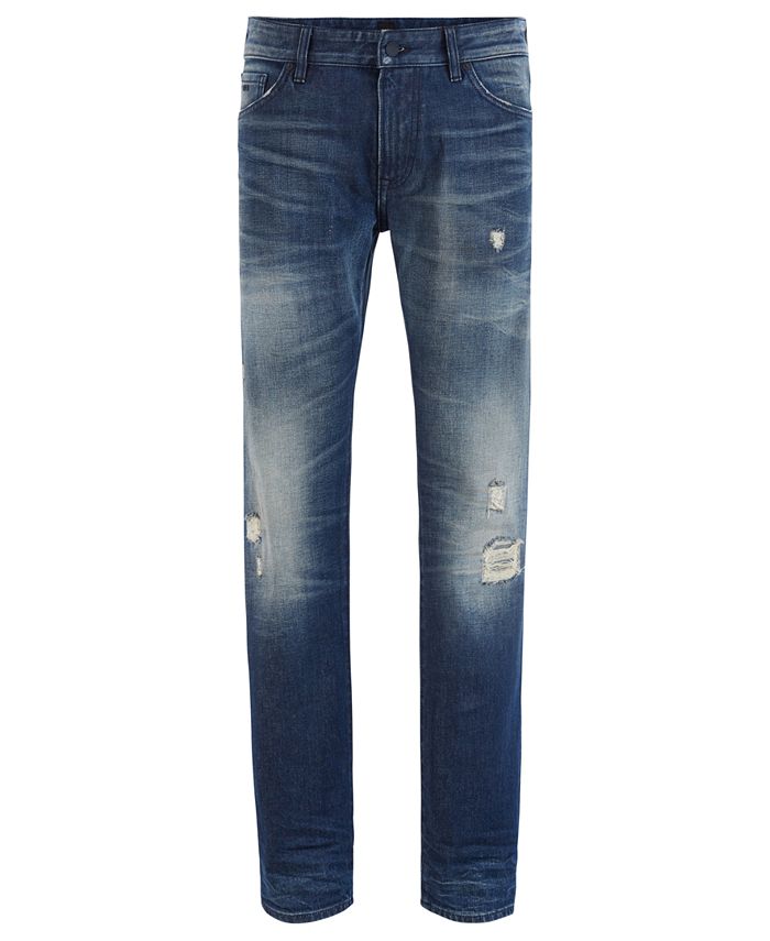 Hugo Boss BOSS Men's Maine Regular-Fit Jeans - Macy's