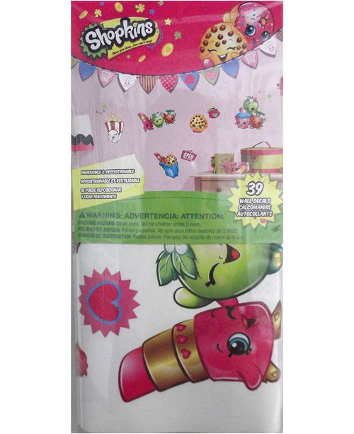 York Wallcoverings Shopkins Peel And Stick Wall Decals Reviews All Wall Decor Home Decor Macy S