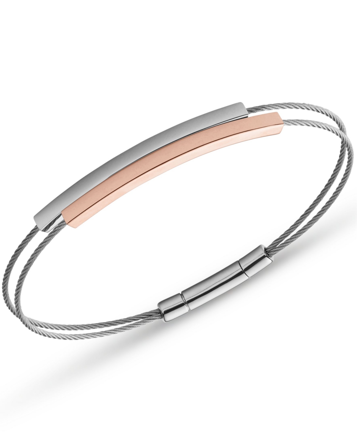 Women's Elin Stainless Steel Cable Bracelet - Multi
