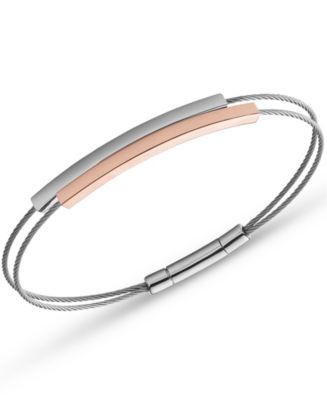 Skagen Women's Elin Stainless Steel Cable Bracelet - Macy's