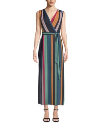 ECI Sleeveless Striped Maxi Dress - Macy's