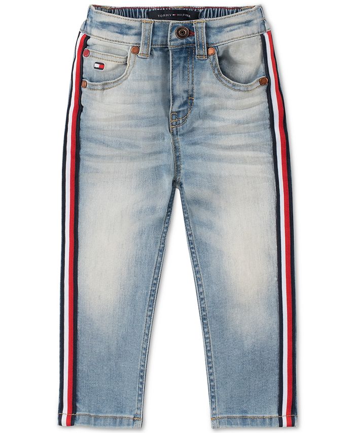 Tommy Hilfiger Boys Side-Stripe Jeans - Macy's