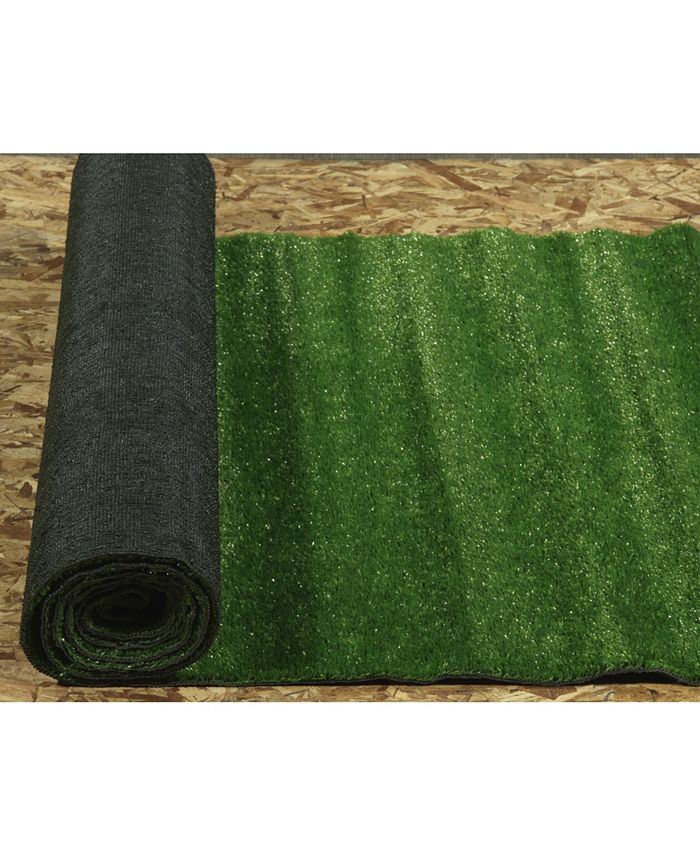 Ottomanson Evergreen Collection Indoor/Outdoor Artificial Grass, 36" x