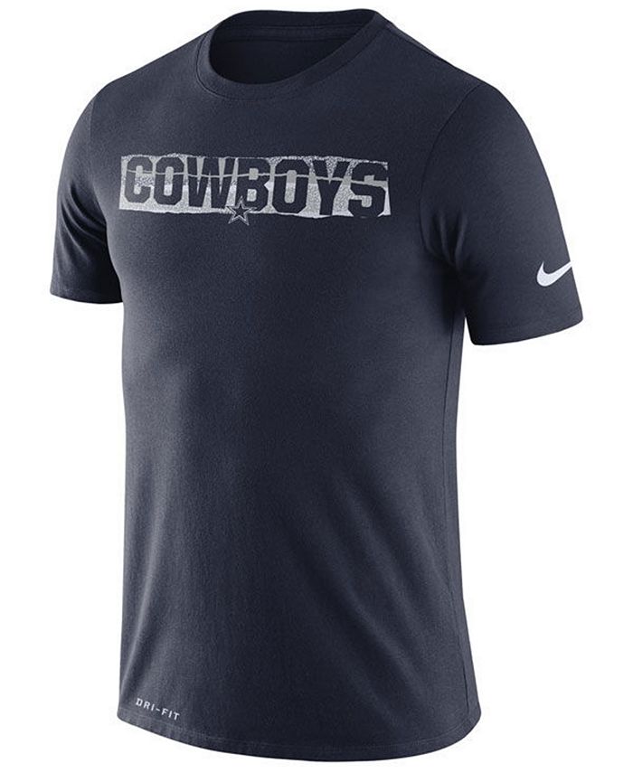 Nike Men's Dallas Cowboys Dri-FIT Mezzo Tear T-Shirt - Macy's