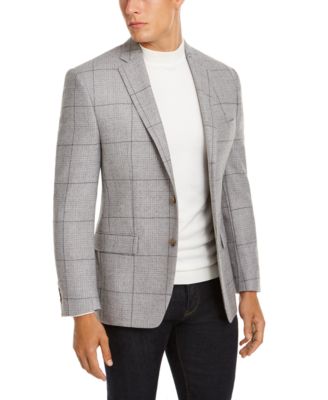 light gray sport coat