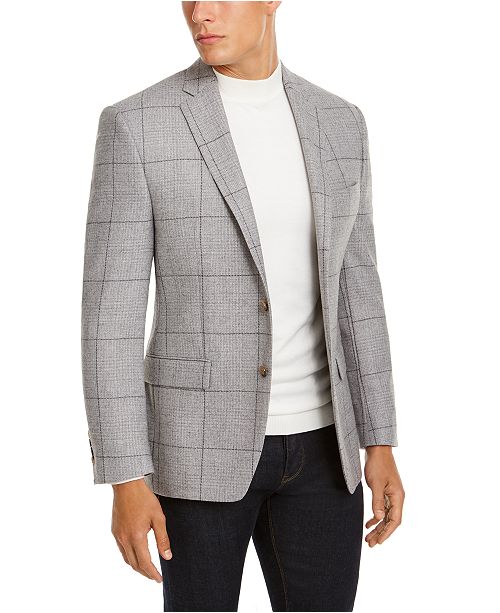Lauren Ralph Lauren Men S Classic Fit Ultraflex Stretch Light Gray