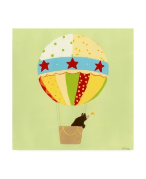 Trademark Global June Erica Vess Up, Up And Away I Childrens Art Canvas Art In Multi
