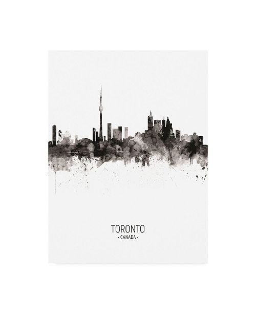 Trademark Global Michael Tompsett Toronto Canada Skyline Portrait