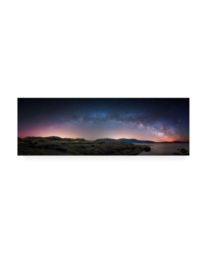 Trademark Global Darren White Photography Late Night Milky Way Show Copy Canvas Art In Multi